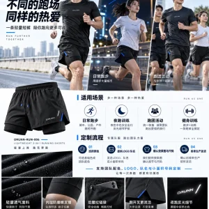ORUNN RUN-006 日常跑步夜跑跑团和健身训练场景